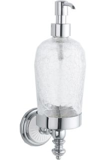 Дозатор Boheme Vogue Bianco хром 10147